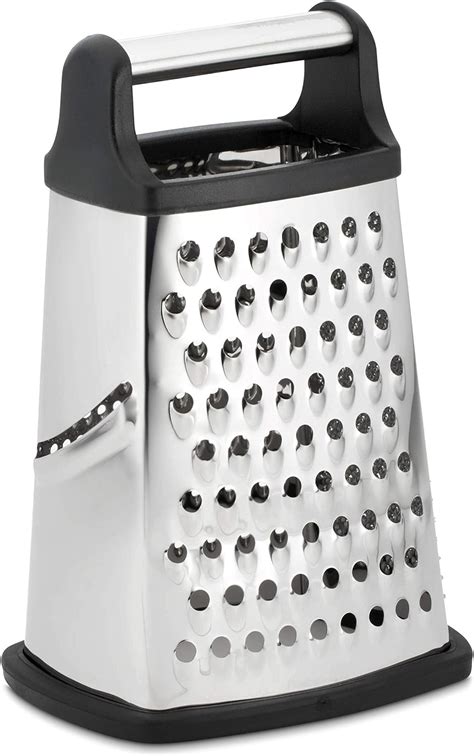 stainless steel grater with box|4 sided stainless steel grater.